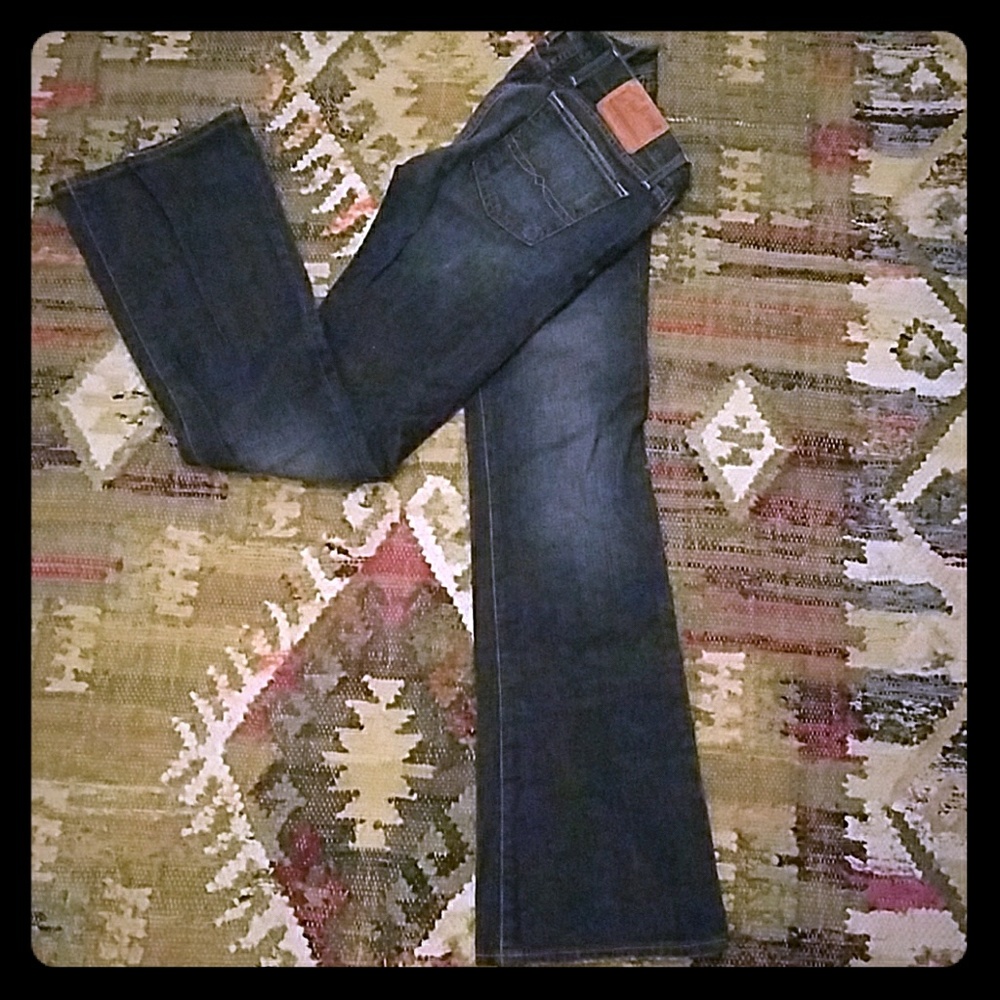 Size 27 lucky brand boot cut jeans